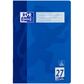 Schulheft Oxford, A4, 32 Blatt, Lineatur 27, pflaume