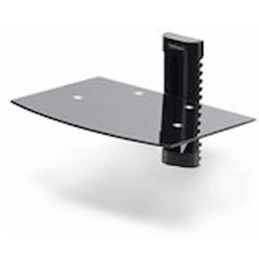 StarTech.com Floating Wall-Mounted AV Shelf, Adjustable Height
