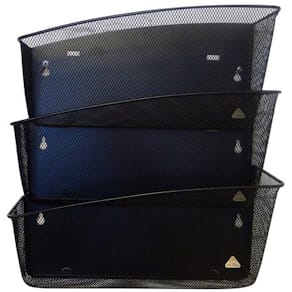 Blankettfack ALBA A4L 3-fack sv metall