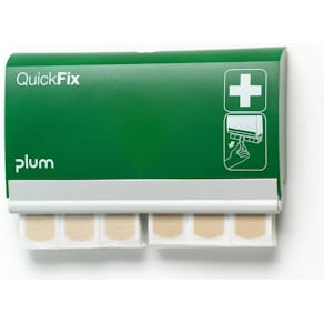 Pleisterautomaat Plum QuickFix, incl. 2 x 45 elastische pleisters