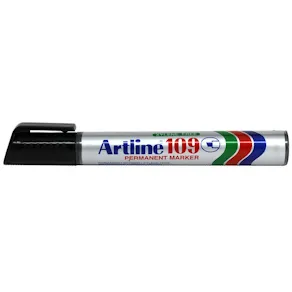 Märkpenna ARTLINE 109 sned 2-4mm svart