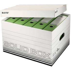 Archivkasten Leitz Solid L, weiß