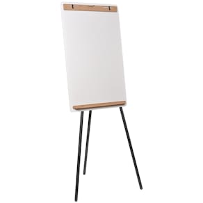Blädderblocksställ med whiteboard Sketch Infinite 3 ben
