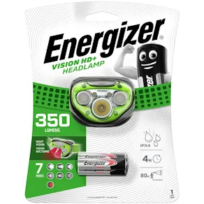 Pannlampa ENERGIZER Vision HD+ Headlight