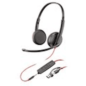 HP Poly Blackwire 3225 - Blackwire 3200 Series - headset - på