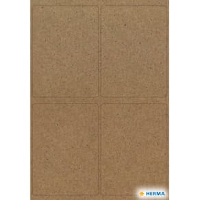 Haushaltsetiketten HERMA Silphie, 40x55mm, braun