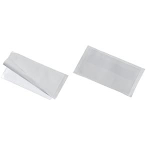 Selbstklebetasche Durable POCKETFIX®, 90 x 57 mm, transparent