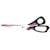 Schaar Westcott Bouhon Inox, 21 cm, linkshandig, zwart