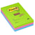 Post-It Supersticky Rainbow, linjerat, 102x152mm