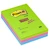 Post-It Supersticky Rainbow, linjerat, 102x152mm