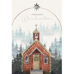 Weihnachtskarte SKORPION Heilig