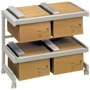 Hängemappenwagen HAMMERBACHER 18H2, grau