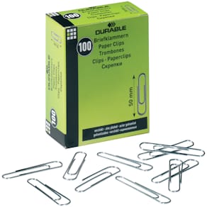 Büroklammern Durable, 100 Stück