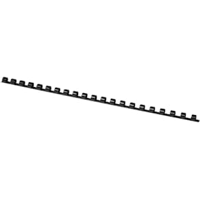 Bindruggen OFFICE products, pak van 100 stuks, 8 mm, zwart