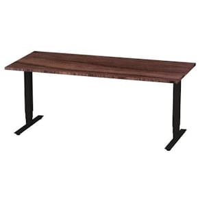 Bord höj/sänk Pro 1800x800 valnöt/svart