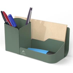 Prylställ ALBA 3 fack metall grön