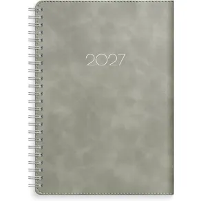 Kalender Business A5 Twist 2027 grå