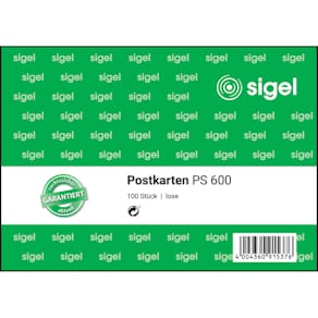 Postkarten Sigel, A6, 100 St.
