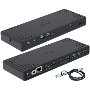 Univ dual dock 2xDP 2xHDMI 4xUSB-A 2xUSB-C GLAN 100W PD