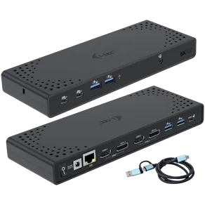 Univ dual dock 2xDP 2xHDMI 4xUSB-A 2xUSB-C GLAN 100W PD