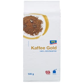 Kaffee ARO Gold, gemahlen, 500 g