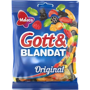 Gott & Blandat Orginal Malaco, 160g