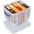 Opbergdoos Really Useful Box, 35 liter, transparant