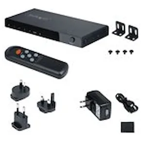 StarTech.com 4-Port 8K HDMI Switch, HDMI 2.1 Switcher 4K 120Hz