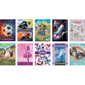 Hausaufgabenheft Nestler, A5, Design sortiert