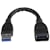 StarTech.com USB 3.0 A-till-A förlängningskabel  15 cm, svart