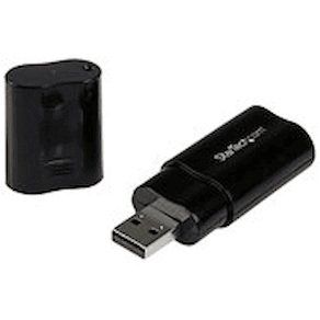 StarTech.com Externt ljudkort, USB stereo-audio-adapter