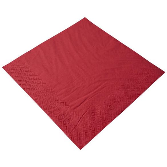 Serviett LINELLA 3L 33cm rød (125)