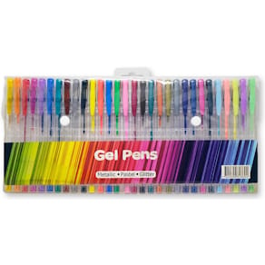 Gelpenna Metallic/Glitter/Pastell, 30/fp