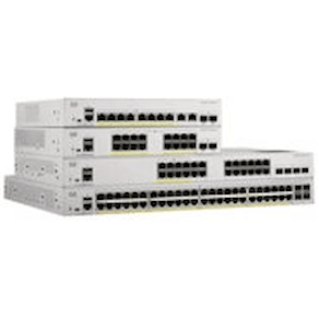 Cisco Catalyst 1000-24P-4G-L - Switch - Administrerad - 24 x
