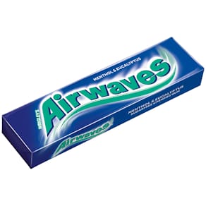 Kaugummi Wrigley's Airwaves, zuckerfrei, Menthol Eukalyptus