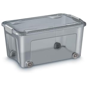 Plastlåda CEP återvunnen plast hjul 43L