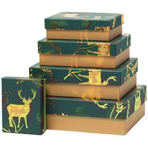 Geschenkkarton Rössler Christmas, 120x160x50 mm