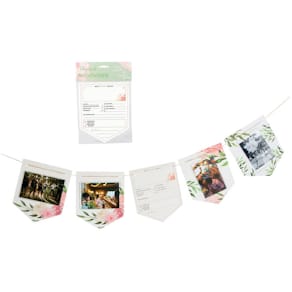 Girlande GOLDBUCH Los, wir trauen uns, für 12 Fotos, mit Aufhängs