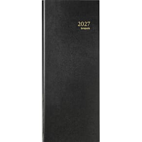Agenda Brepols Saturnus Lima, zwart, 2026