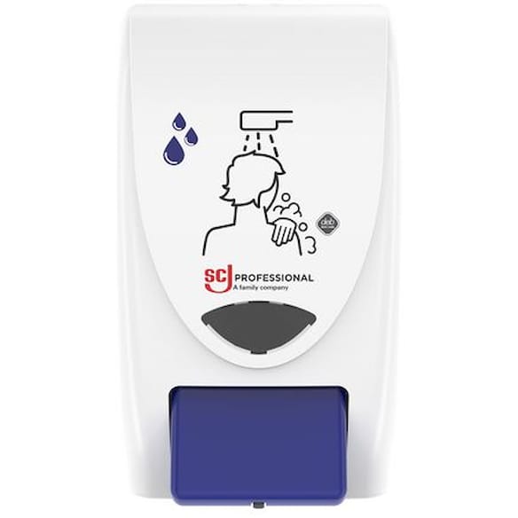 Dispenser SCJP Cleanse shower 2L blå