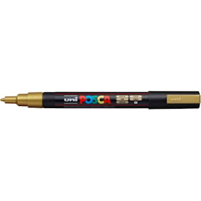 Pigmentmarker Uni-Ball POSCA PC-3M, gold