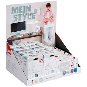 Locher- und Heftgerät-Set Novus B2/B220, 10+10, sortiert