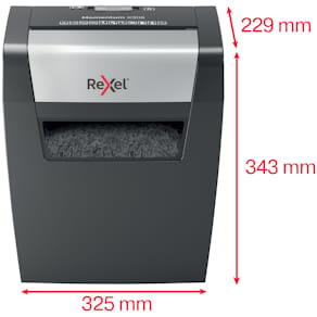 Makulator Rexel Momentum X308, P3 krydsmakulering, 8 ark, 15 L