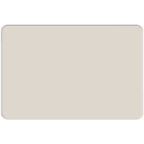 Lintex FRAME Glastavla, SILK-GLASS®, 1500 × 1000 × 50 mm, Lazy