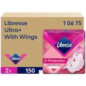 Bind Tork ultratynde med vinger, 300 stk