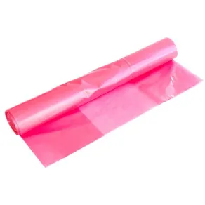 Plastsäck LD ESD 125L 50my rosa 10/rl