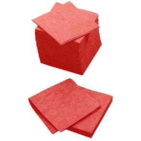 Alt-mulig-klud Cleanline rød 38x38 cm, 140 g/m², 200 stk