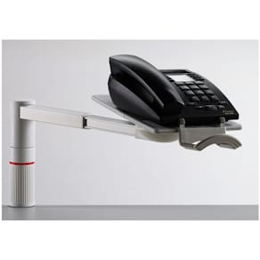 Telefonarm Novus 7140002, lichtgrau