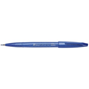 Faserschreiber Pentel Sign Pen Brush, blau