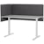 Bordsskärm Selma 800 x 650 mm Mörkgrå